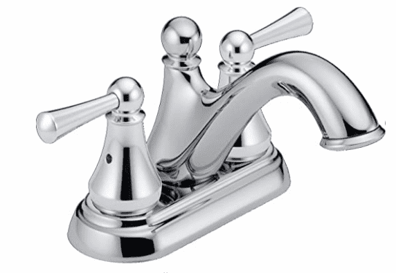 Kúpeľňový faucet Delta Faucet Haywood Centerset, chrómový kúpeľňový drez, odtoková súprava, chróm 25999LF