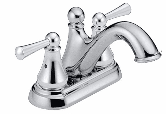 Delta Faucet Haywood Centerset Bathroom Faucet Chrome, Bathroom Sink Faucet, Drain Assembly, Chrome 25999LF