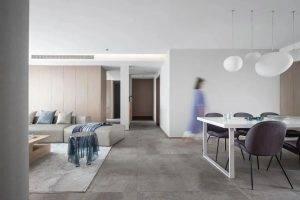 Wood Veneer + Fog Fireplace, The More Minimalist The More Comfortable | Taihe Maitian Design Wood Veneer + Fog Fireplace, The More Minimalist The More Comfortable | Taihe Maitian Design