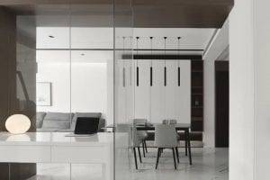 Semi-Open Study, A New Trend In Modern Design