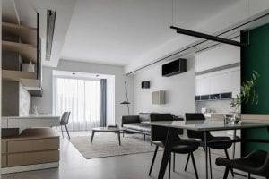 Classic Black And White Gray Wood, Simple Texture Casual | Aizhu Design Classic Black And White Gray Wood, Simple Texture Casual | Aizhu Design
