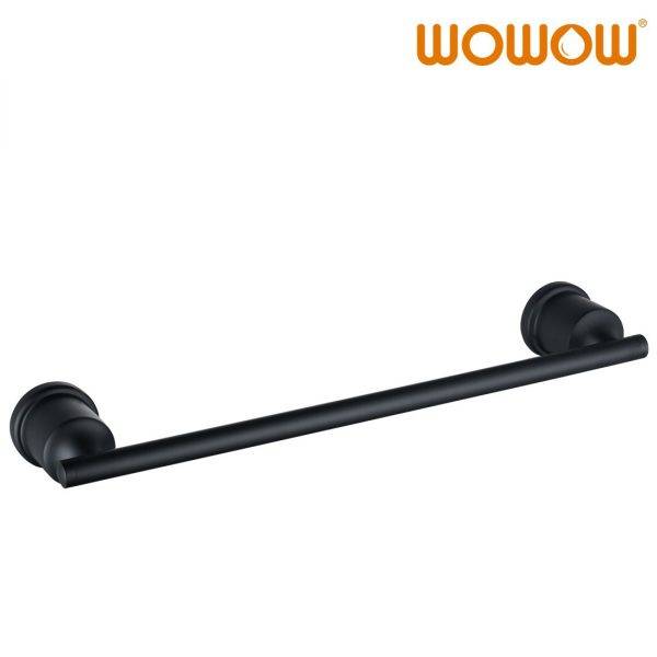 bath towel bars black 12 inch