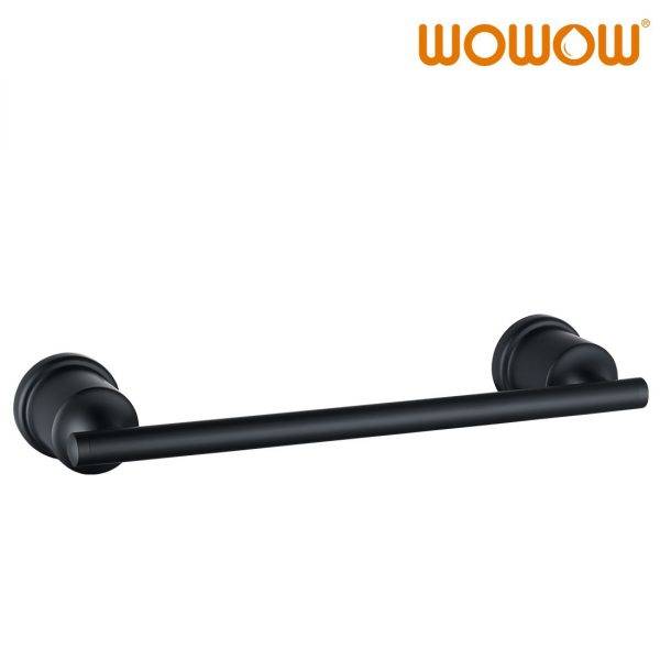 matte black bathroom towel bar 9 inch