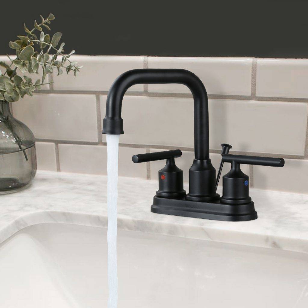 Bathroom Faucets With Matte Black Finishes Gaining Popularity