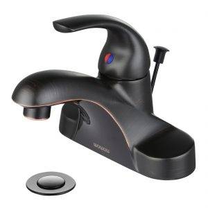 3 2320700RB 0 0 WOWOW Bathroom Faucet Single Lever In Oil Rubbed Bronze