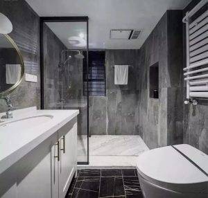 Rectangular, Square Bathroom, How To Layout? Try This Layout, Not A Waste Of Space In Small Homes