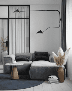 No Living Room In A Small Two-Bedroom Apartment? This Design Will Not Settle! No Living Room In A Small Two-Bedroom Apartment? This Design Will Not Settle!