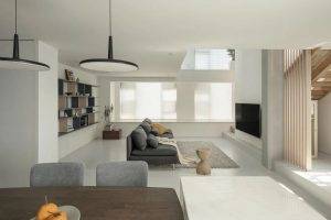 Minimal White, Light And Airy LOFT House | Purim Space Design Minimal White, Light And Airy LOFT House | Purim Space Design