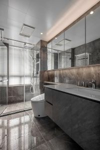 130㎡Four Rooms Into Two Rooms, Interpreting The Beauty Of Earth Color Simplicity | Hongfu Gauge Design 130㎡Four Rooms Into Two Rooms, Interpreting The Beauty Of Earth Color Simplicity | Hongfu Gauge Design