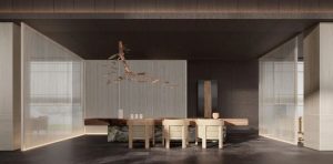 Seeing The Mountain Tea Lodge, A Zen Space With Water, Stone And Wood Growing Naturally | ONE-CU Design