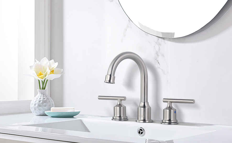 brushed nickel bathroom sink faucet, arctic stainless vs brushed nickel