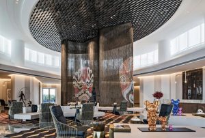 Fabric-Like Soft And Metallic Glossy Decorative Material – Metal Curtain