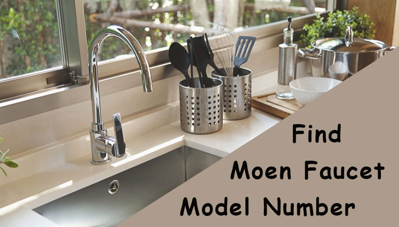 locating model number on moen bathroom sink