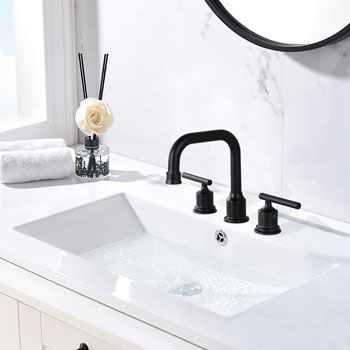 matte how to clean black bathroom faucets 3