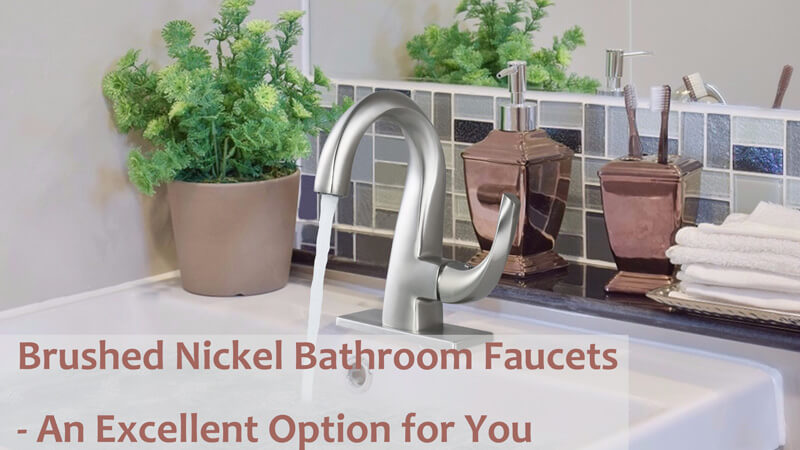 brushed nickel bathroom faucets