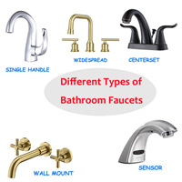 What are The Different Types of Bathroom Faucets