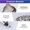 wowow high pressure handheld shower head brushed nickel shower head with hose