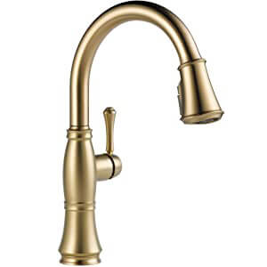 gold kitchen faucet 1