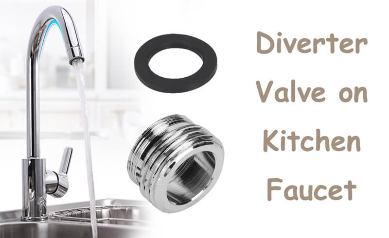 where is the diverter in a kitchen faucet