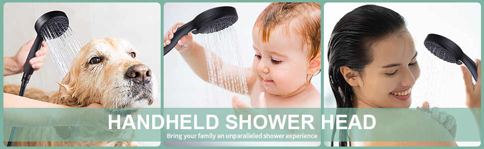 wowow shower head with handheld 5 setting oil rubbed bronze handheld shower heads with hose