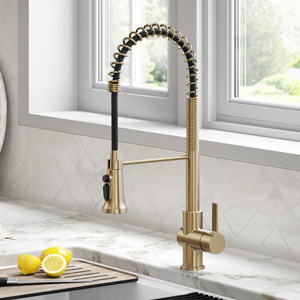 mixing metals finishes faucet