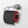 wowow brushed nickel toilet paper roll holder wall mount toilet tissue holder