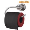 wowow brushed nickel toilet paper roll holder wall mount toilet tissue holder