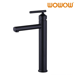 black vessel sink faucet 2