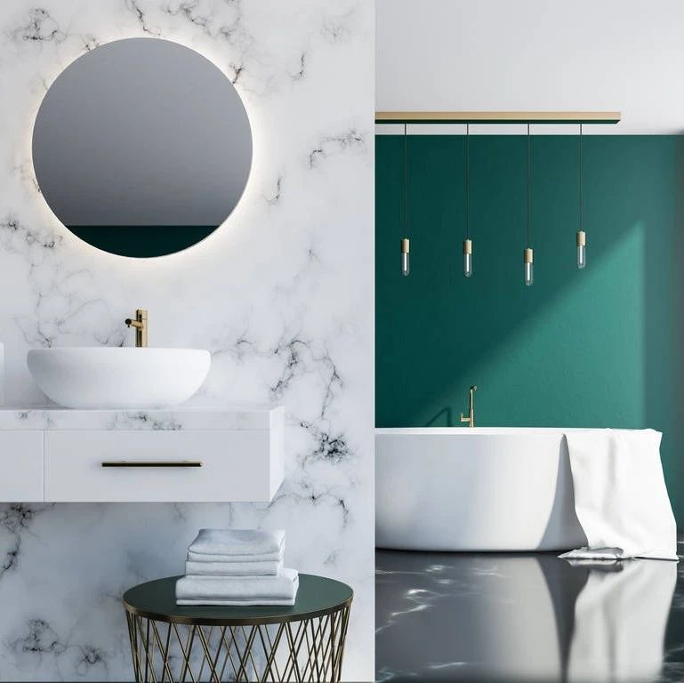 If The Bathroom Uses These Color Schemes, It Looks More Beautiful. If The Bathroom Uses These Color Schemes, It Looks More Beautiful.