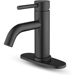 best black bathroom faucets 2022