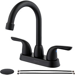 best black bathroom faucets 2022