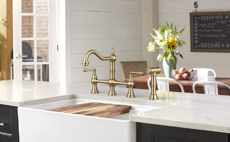 best bridge kitchen faucets 2022