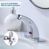 wowow chrome touchless bathroom faucet