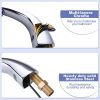 wowow chrome touchless bathroom faucet