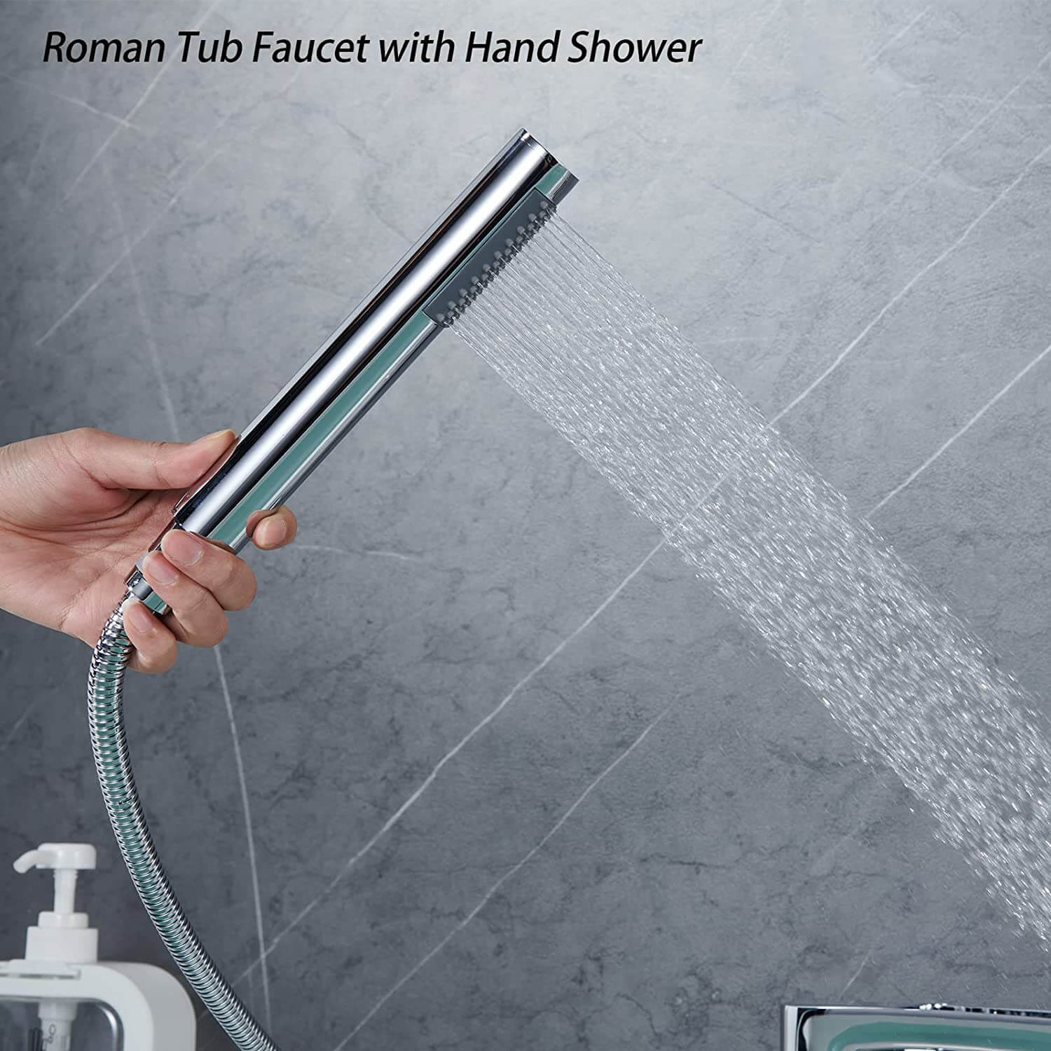 wowow roman chrome bathtub faucet