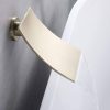 waterfall wall mount wall mount tub filler faucet brushed gold