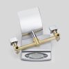 wowow 2 handle 3 hole wall mount chrome waterfall tub filler