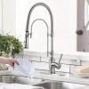 wowow brushed nickel solid brass pre rinse faucet