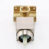 wowow brushed nickel rain shower head system