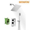 wowow chrome shower faucet system