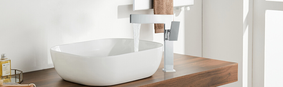 wowow thin bathroom vessel sink faucet