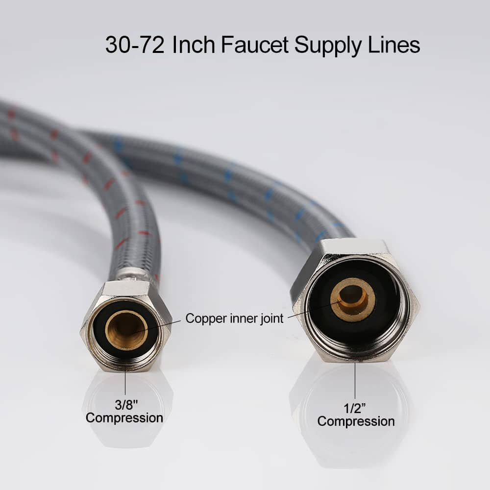 wowow faucet hose supply lines