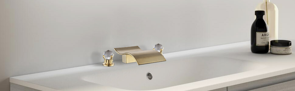 wowow arany fürdőszobai csaptelepek kristály gombokkal