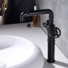 wowow ruth industrial pipe faucet matte black