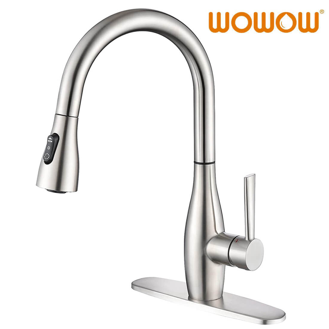 wowow stainless steel rv kitchen faucet 3 1