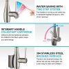 wowow touch kitchen sink faucet with pull out sprayer