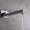 wowow wall mount bathtub faucet with hand shower chrome