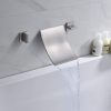 wowow wall mount waterfall 3 hole brushed nickel bathtub faucet