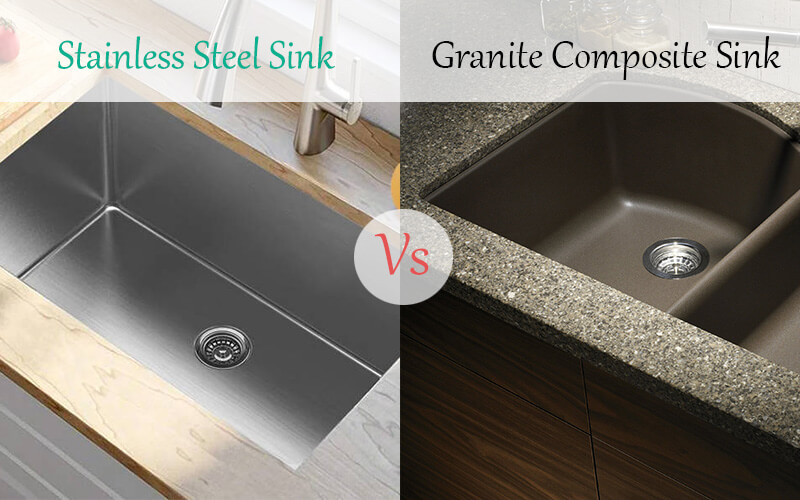 stainless steel vs granite composite sinks