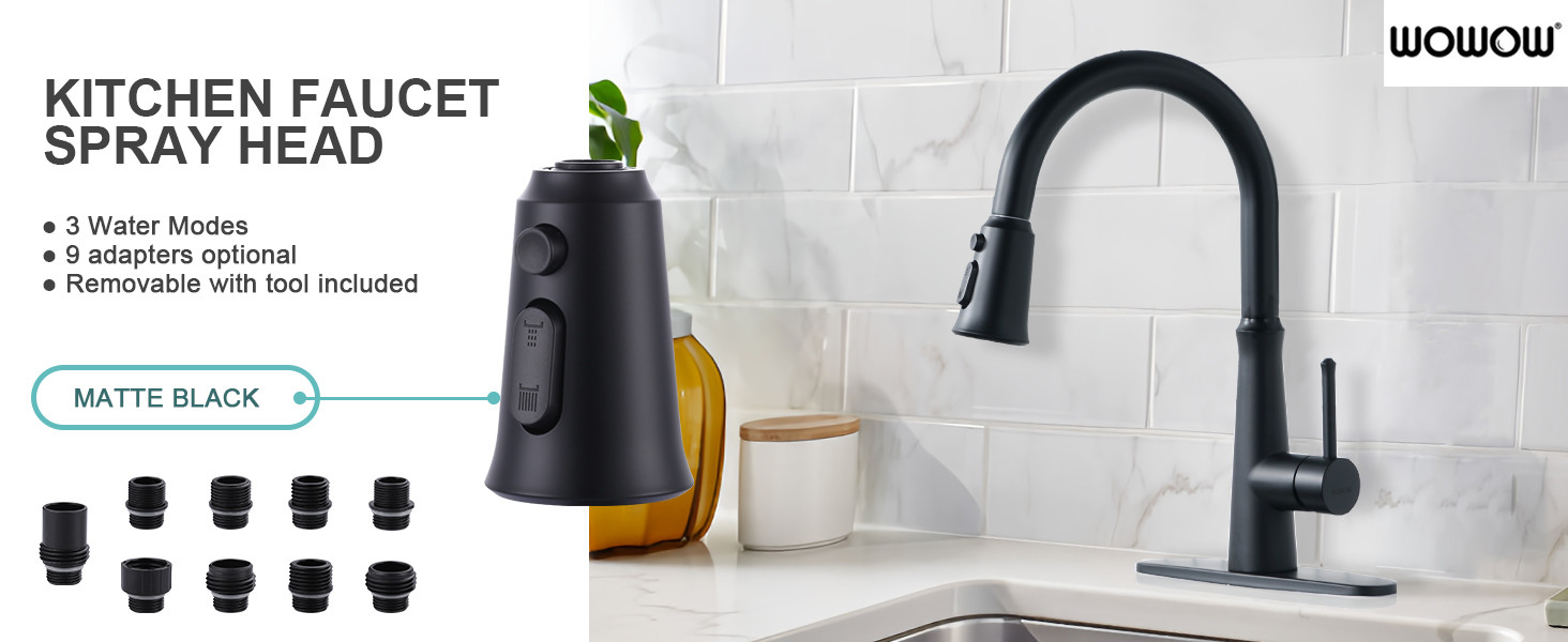 Kitchen Faucet Spray Head Replacement 50